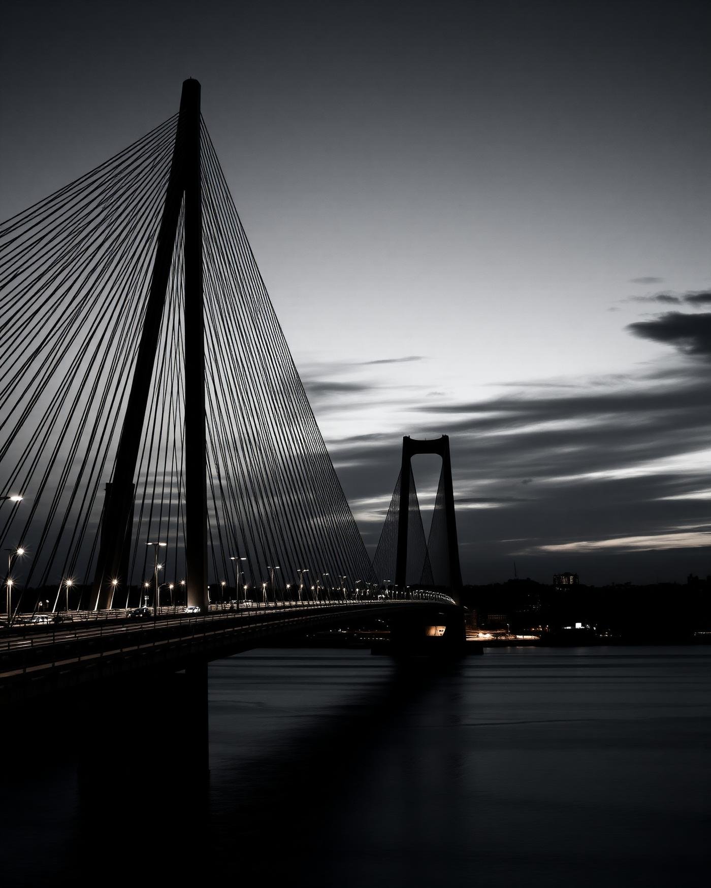 Cable-Stayed River Crossing